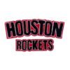 Houston Rockets Script Logo Tufted Patch
