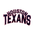 Houston Texans Embroidered Logo Red/Black Patch