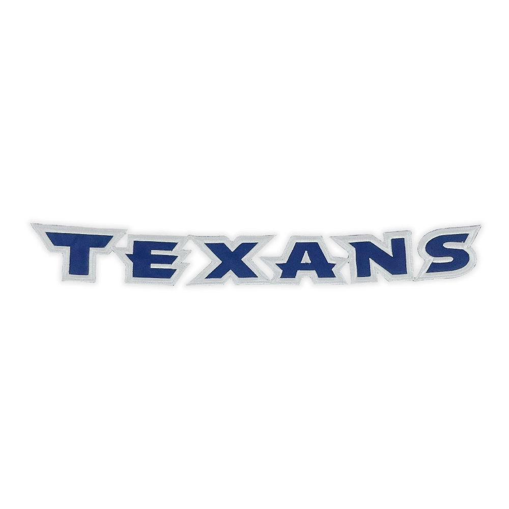 Houston Texans "TEXANS" Wordmark Patch