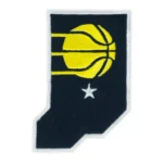 Indiana Pacers State Football Logo Patch