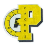 Indianapolis Pacers Yellow 'P' Logo Patch