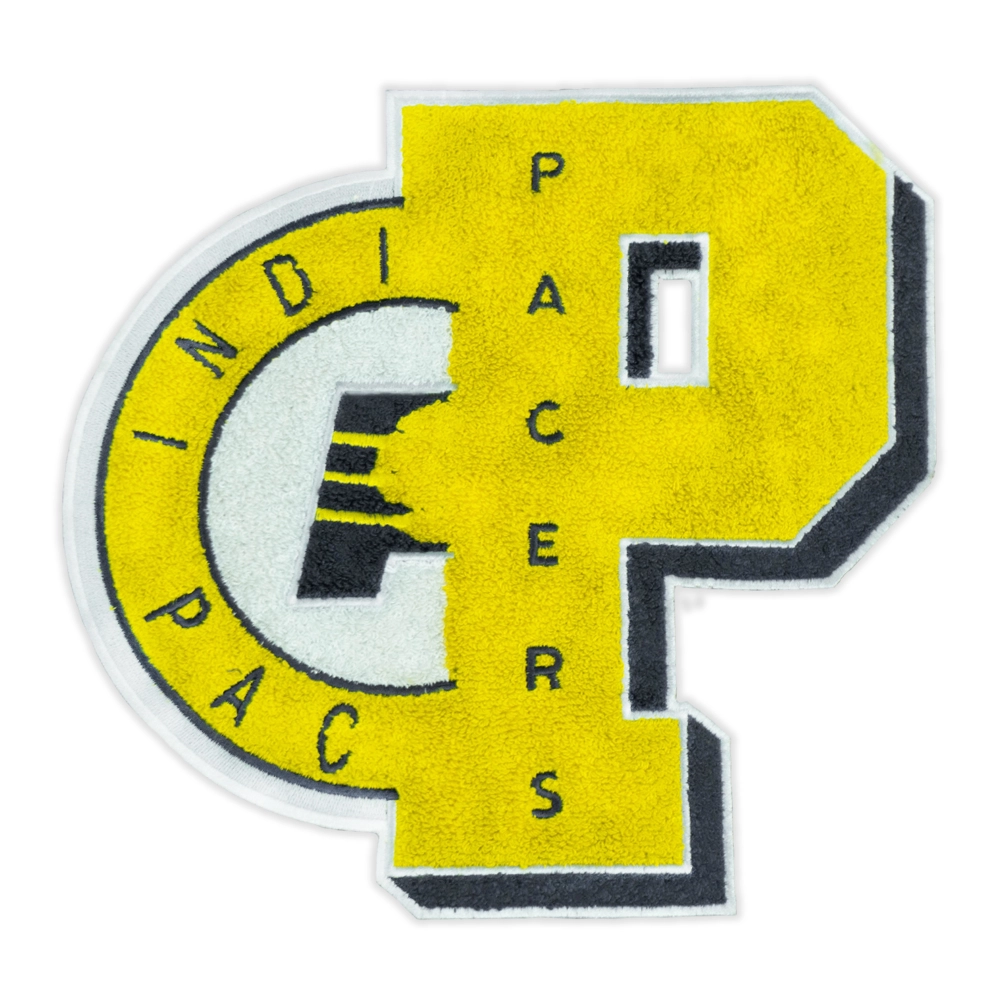 Indianapolis Pacers Yellow 'P' Logo Patch