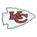 Kansas City Chiefs Arrowhead KC Logo Patch