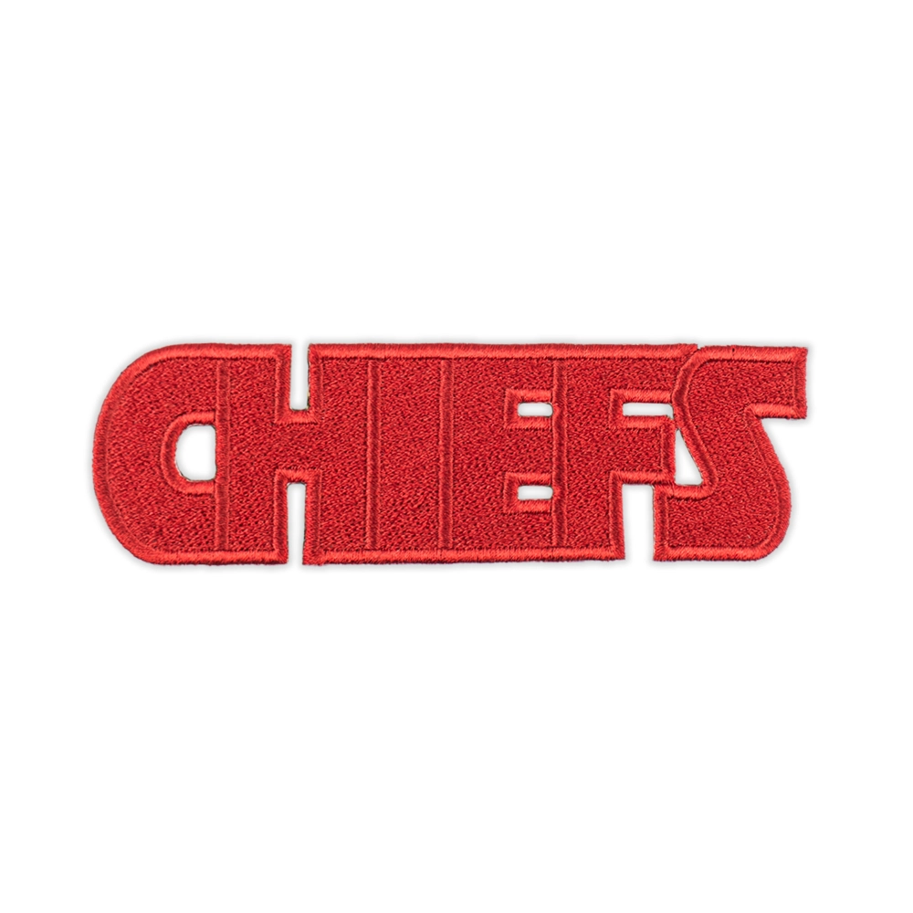 Kansas City Chiefs "CHIEFS" Red Patch
