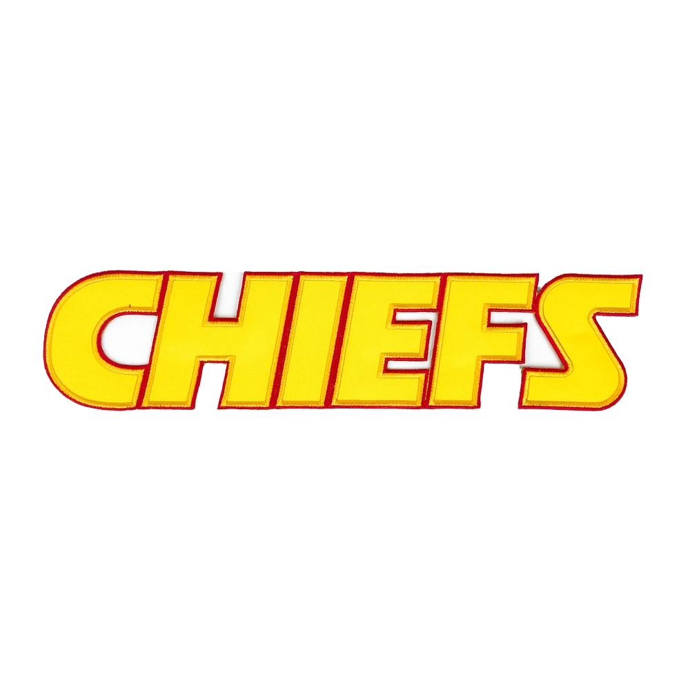 Kansas City Chiefs "CHIEFS" Yellow Patch