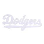 Los Angeles Dodgers White Script Embroidered Patch