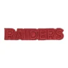Las Vegas Raiders 3D "RAIDERS" Wordmark Patch