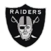 Las Vegas Raiders Black/Silver Shield Patch