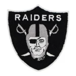 Las Vegas Raiders Black/Silver Shield Patch