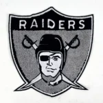 Las Vegas Raiders Crest Logo Embroidered Patch