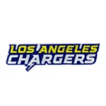 Los Angeles Chargers Script Logo Yellow/Blue Patch