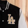 Los Angeles Dodgers Cream/White LA Jacket Patch