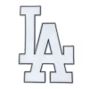 Los Angeles Dodgers LA Iconic Team Logo Patch