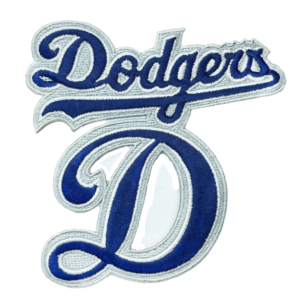 Los Angeles Dodgers Script and "D" Logo patch