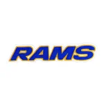 Los Angeles Rams Letter Yellow/Blue Patch