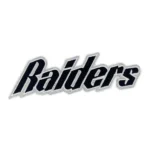 Los Vegas Raiders Black/Silver Script Logo Patch