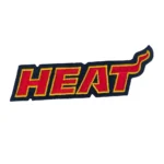 Miami HEAT Flame Wordmark Patch