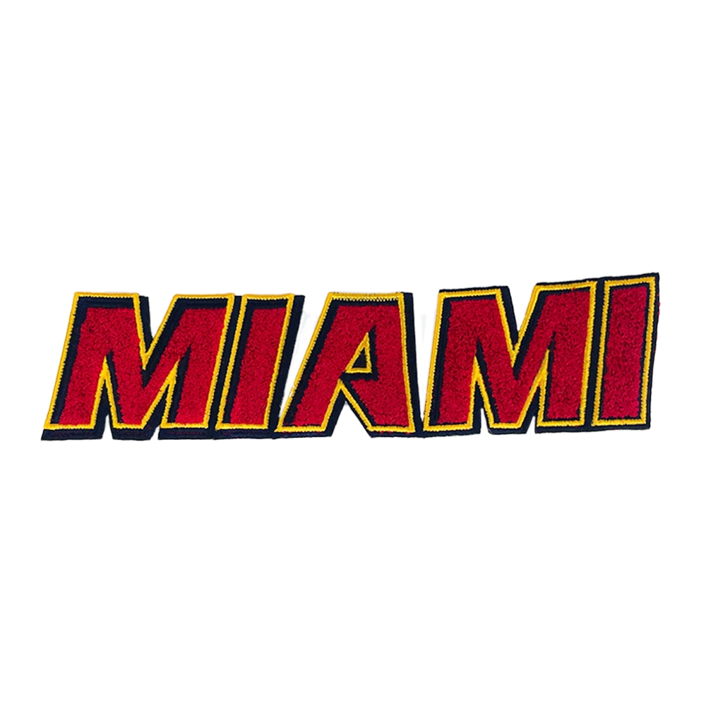 Miami Heat Letter Red Patch
