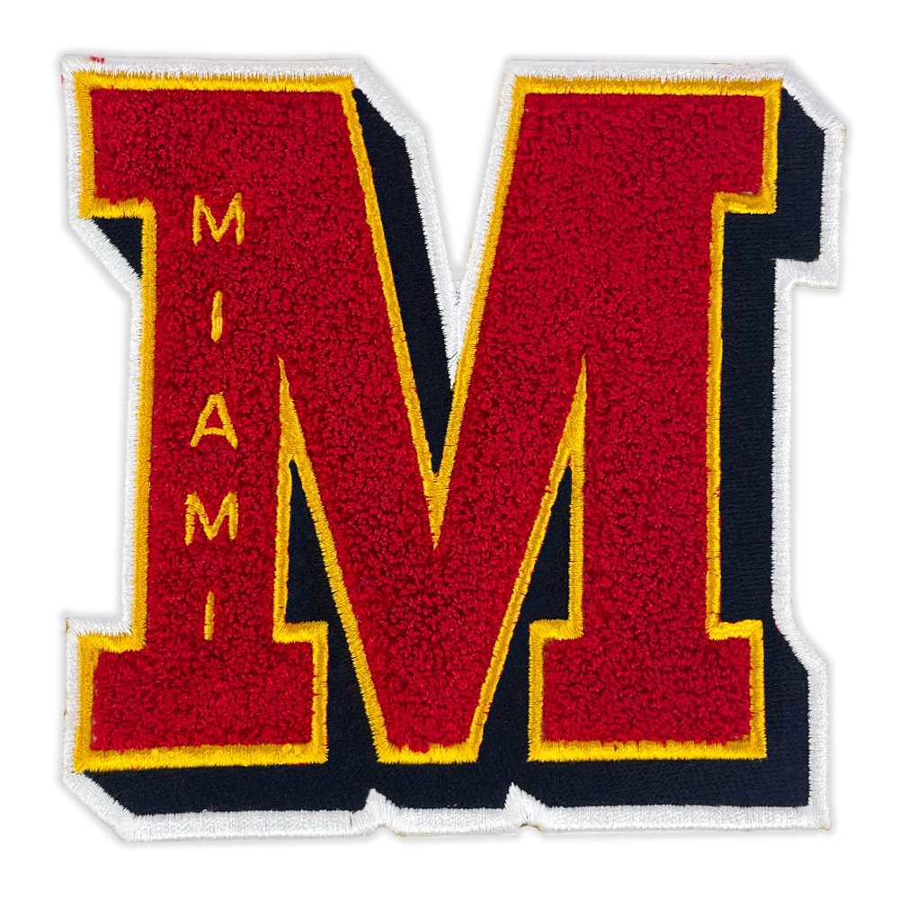 Miami Heat "M" Varsity Letter Patch