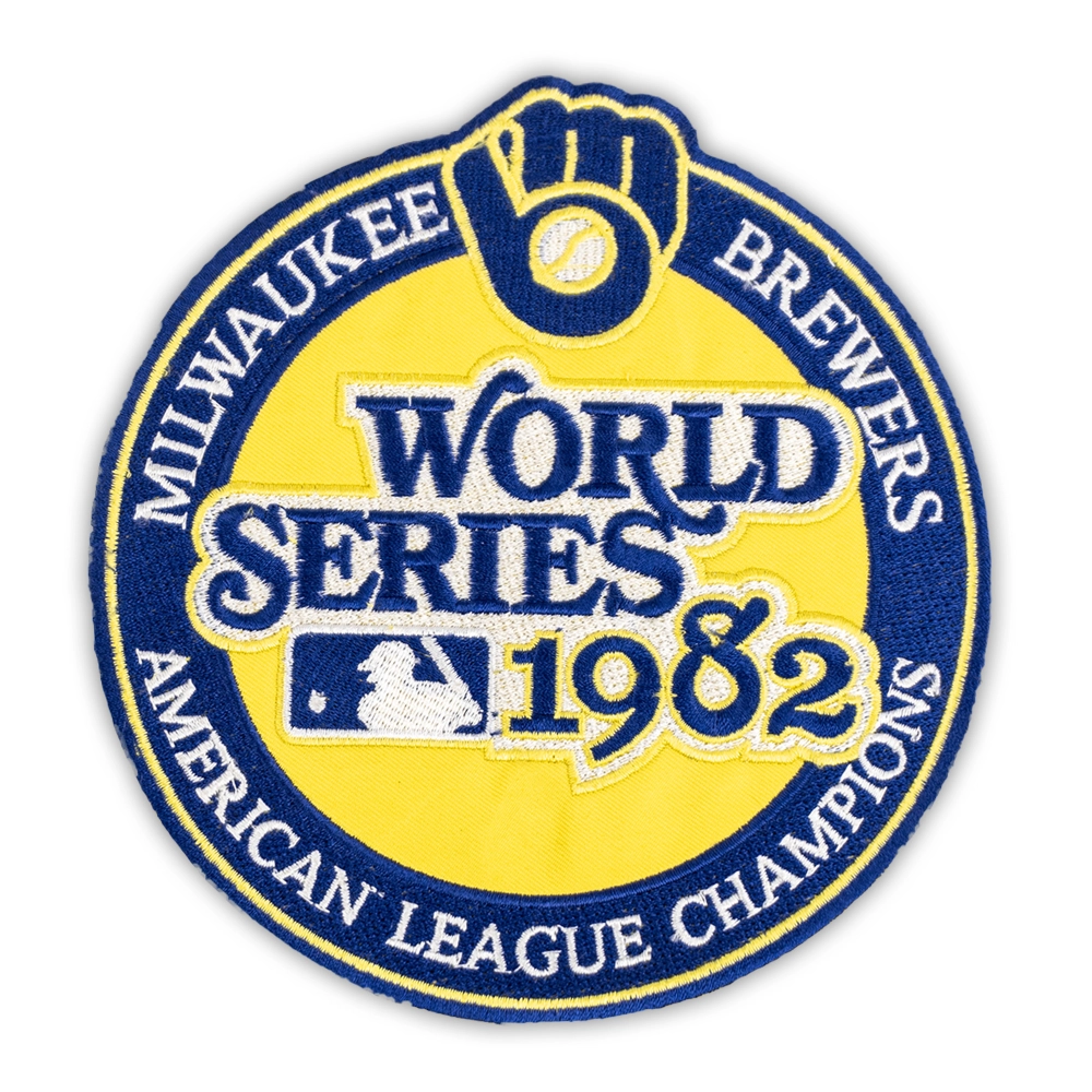 Milwaukee Brewers World Series 1982 Patch