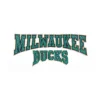 Milwaukee-Milwaukee Bucks Arched Logo Patchbucks