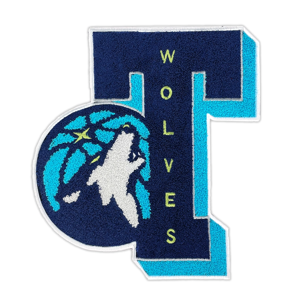 Minnesota Timberwolves T-Wolves Letter Patch