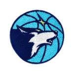 Minnesota Timberwolves 'Wolf Head' Logo Patch