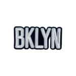 Brooklyn Nets BKLYN Block Letter Patch