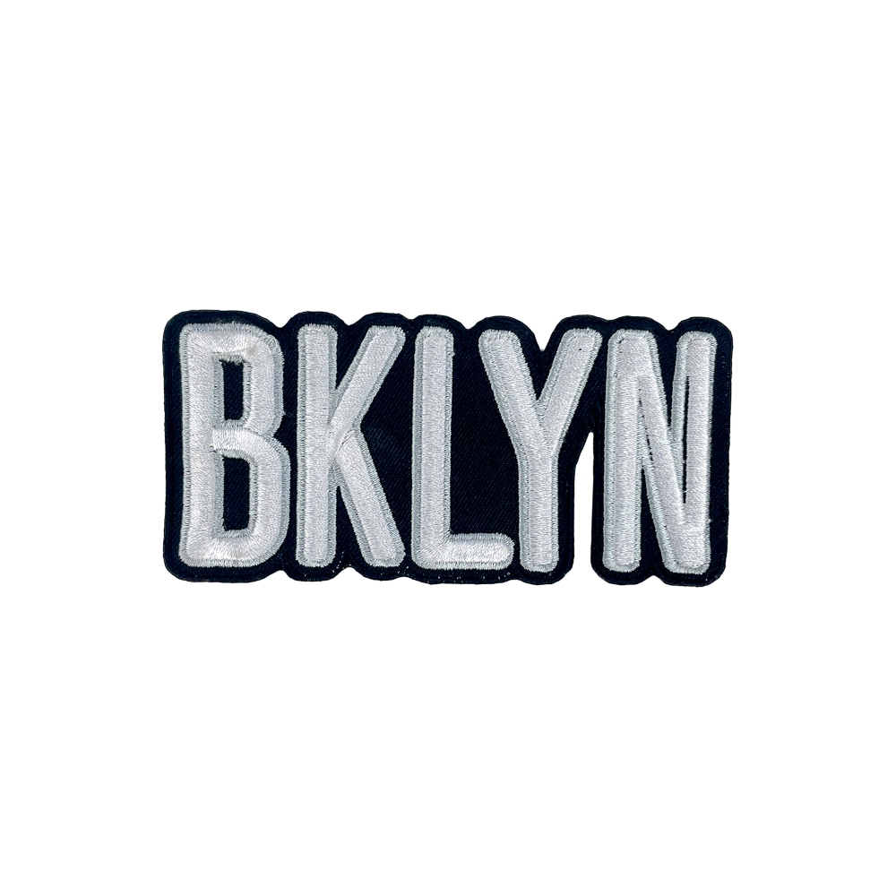 Brooklyn Nets "BKLYN" Letter Patch