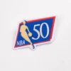 NBA 50th Anniversary Vintage Jerry West Logo Patch