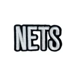Brooklyn Nets Block Letter Embroidered Patch