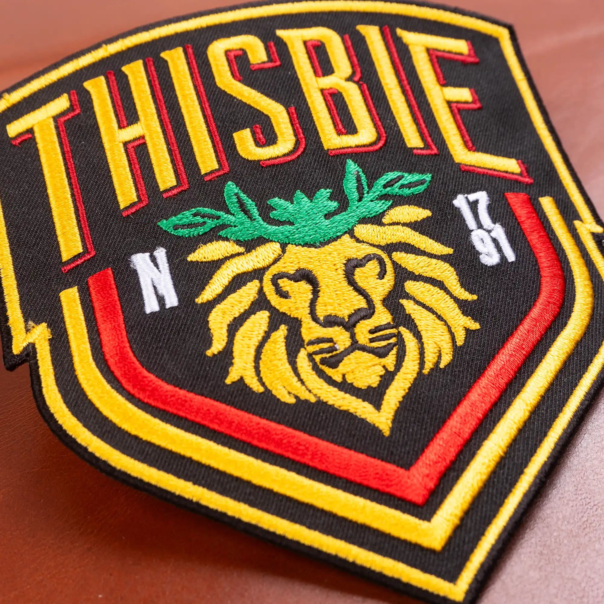 Nevermore Academy Thisbie Hall Iron-On Patch