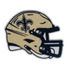 New Orleans Saints Gold/Black Helmet Patch