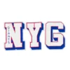 New York Giants "NYG" Letter Patch