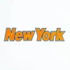 New York Knicks "New York" Wordmark Patch