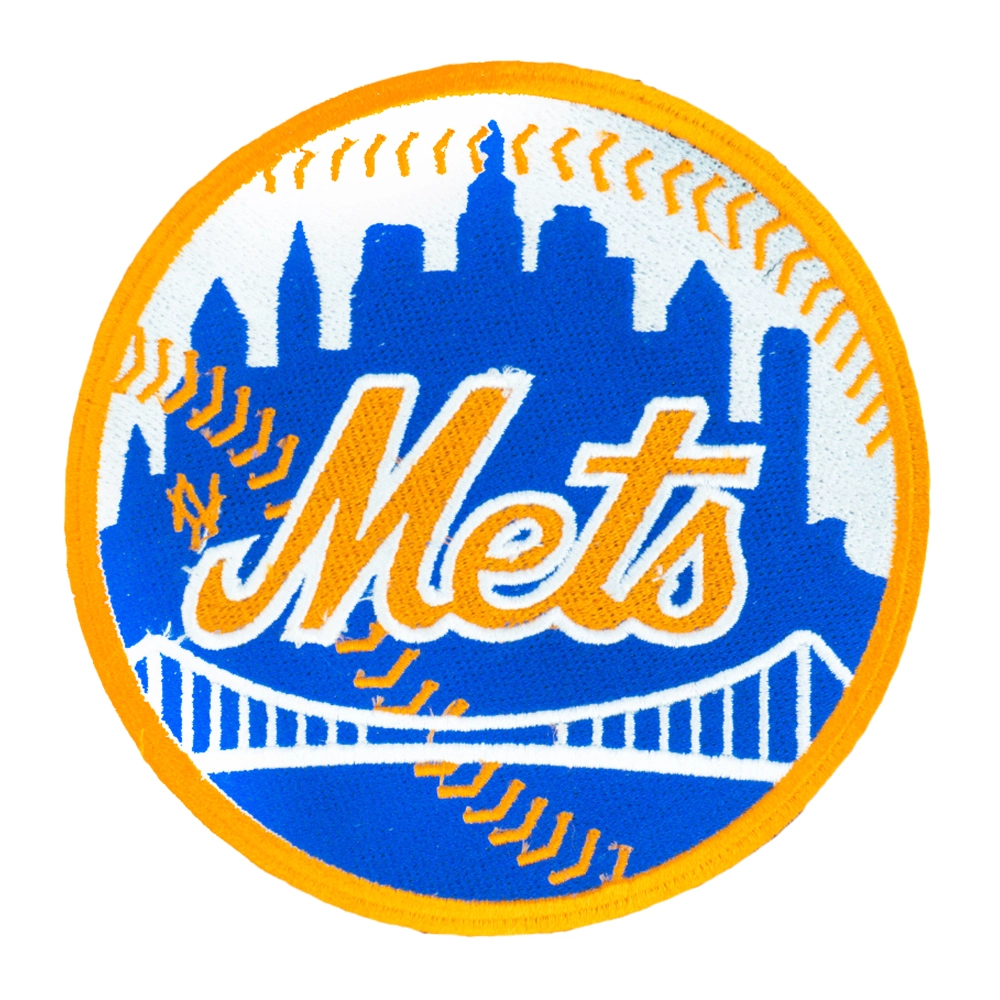 New York Mets Skyline Bridge Baseball Patch