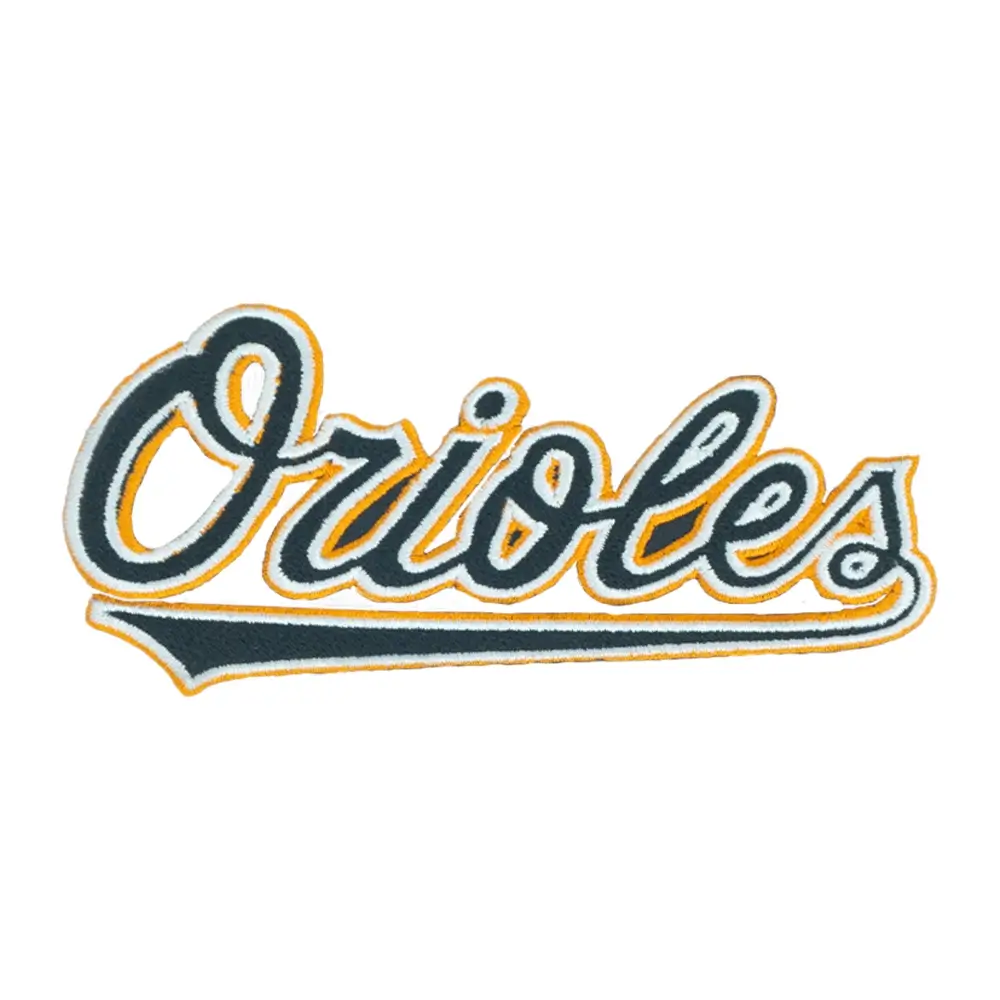 Baltimore Orioles classic script logo patch