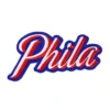 Philadelphia 76ers Phila Letter Patch
