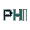 Philadelphia Eagles PHI letter logo patch,