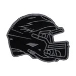 Philadelphia Eagles Black Football Helmet Patch