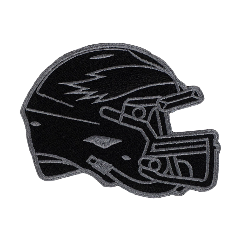 Philadelphia Eagles Black Helmet Logo Patch