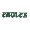 Philadelphia Eagles Retro "EAGLES" Script Patch