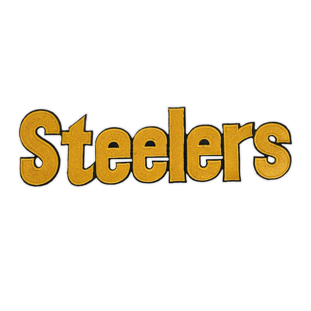 Pittsburgh Steelers Gold Wordmark Patch