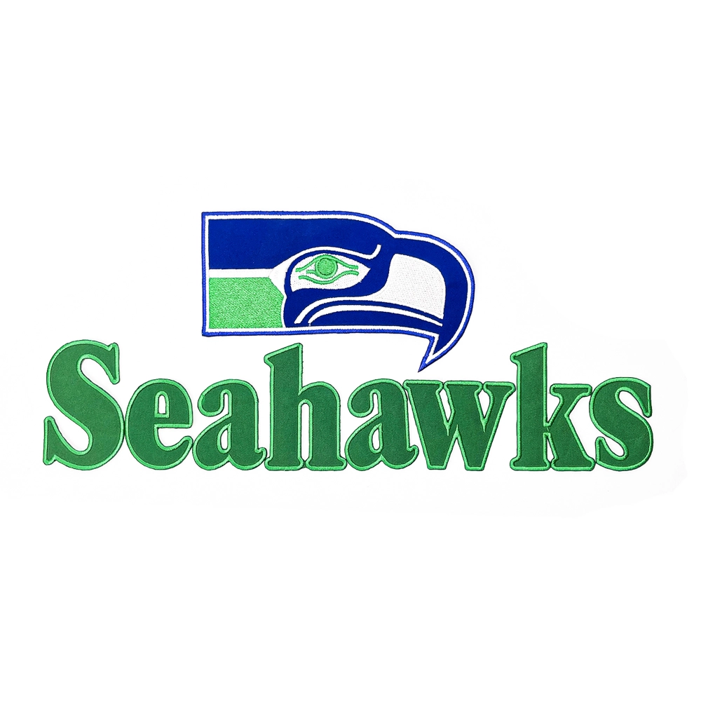 Seattle Seahawks Hawk Logo Blue/Green patch