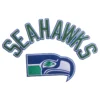 Seattle Seahawks Title Hawk Logo Patch