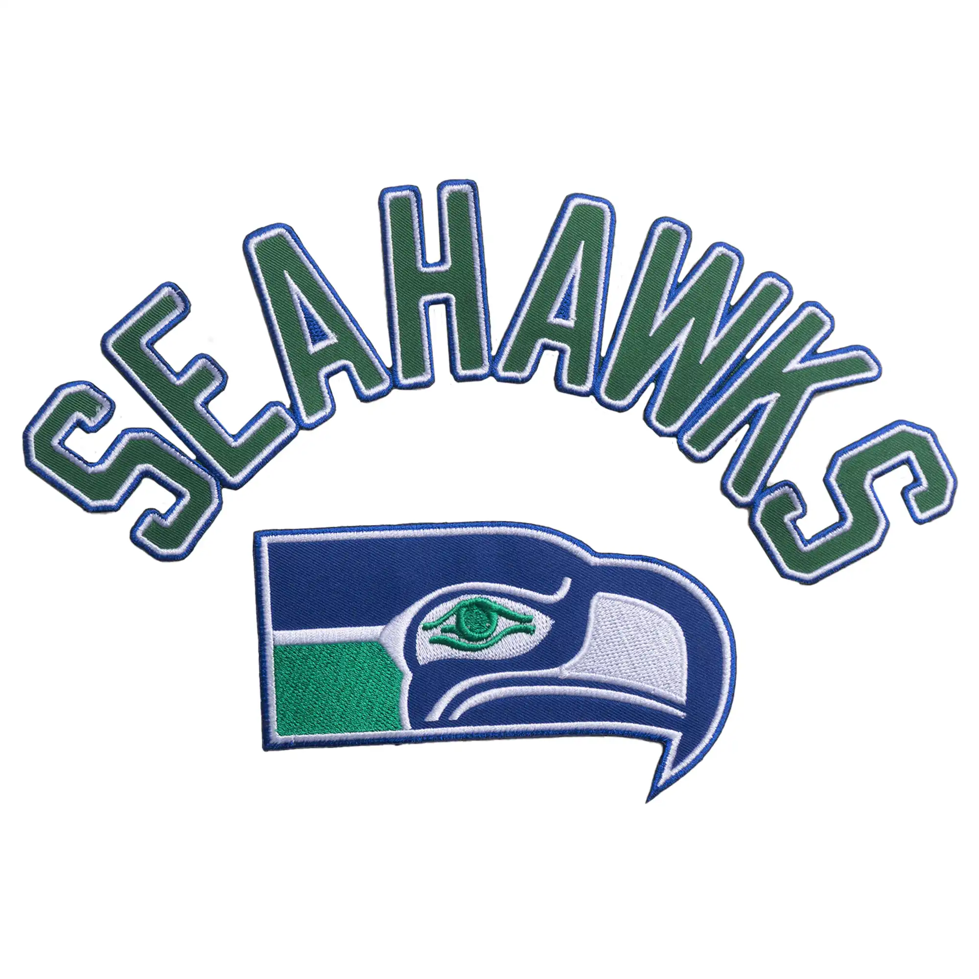 Seattle Seahawks Title Hawk Logo Patch