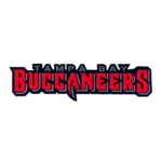 Tampa Bay Buccaneers Bold Red/Black  Logo Patch