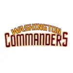 Washington Commanders Letter Logo Embroidered Patch
