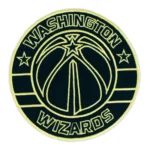Washington Wizards Basketball Black/Golden Patch