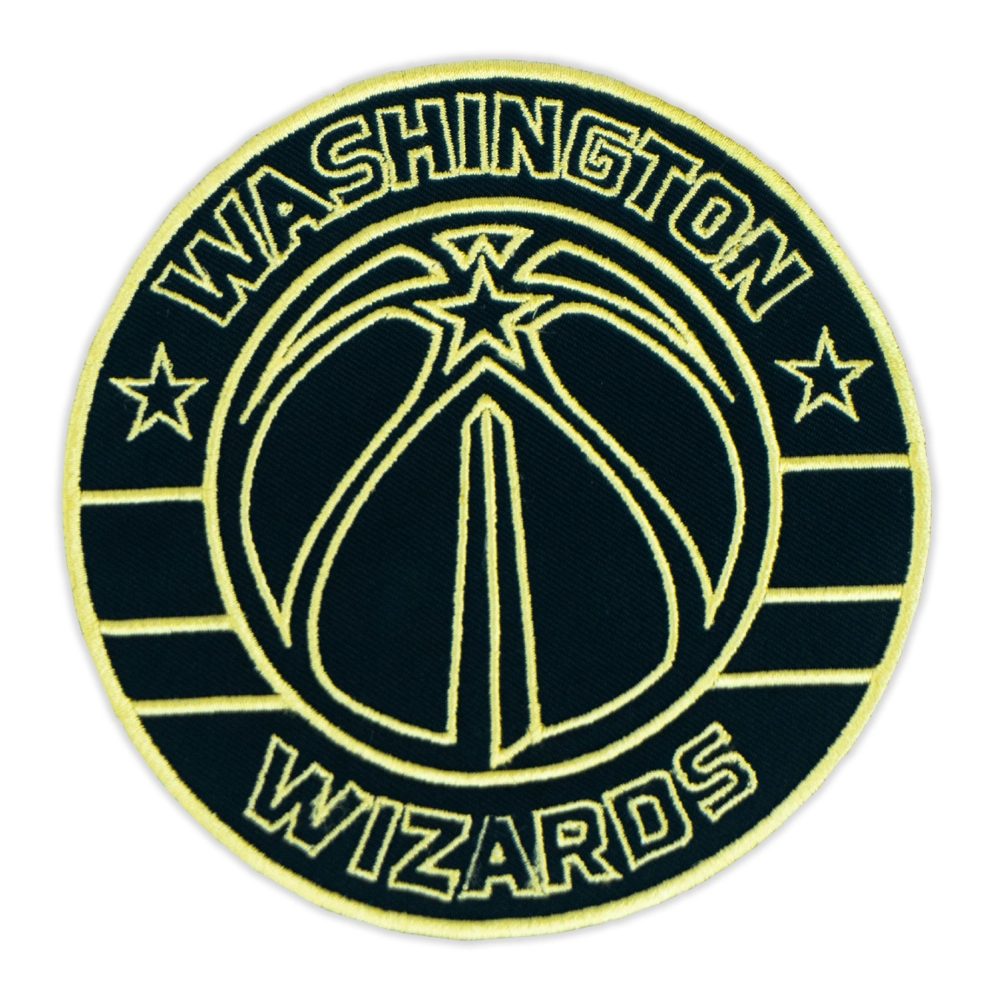 Washington Wizards Basketball Black/Golden Patch